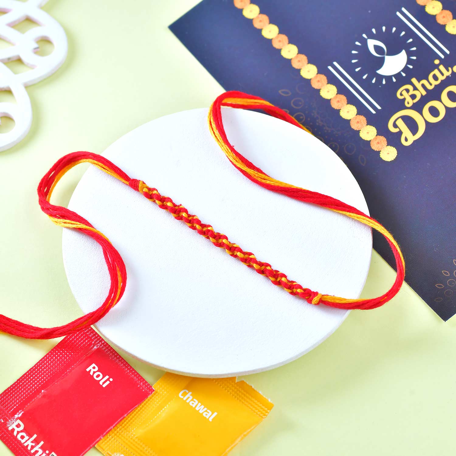 Moli-Kalava Hand Crafted Bhaidooj Thread