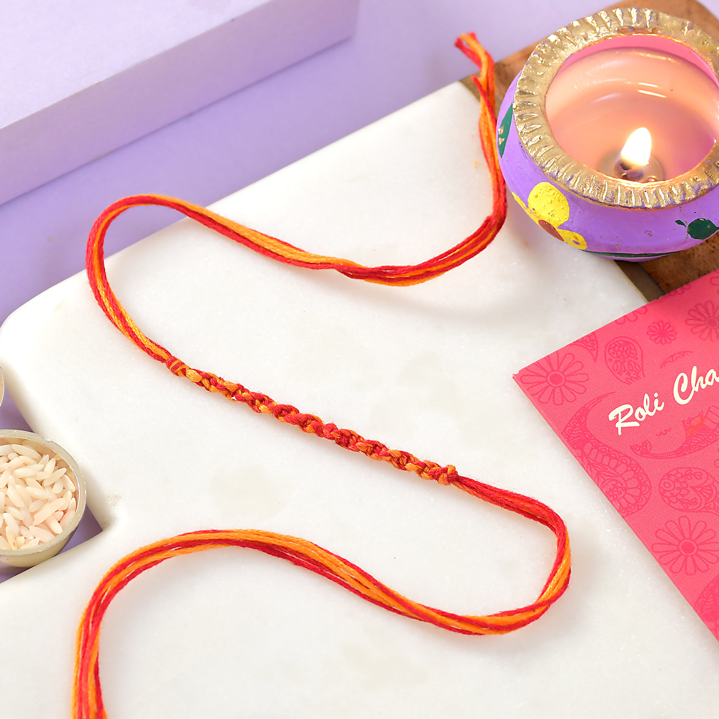 Moli-Kalava Hand Crafted Bhaidooj Thread