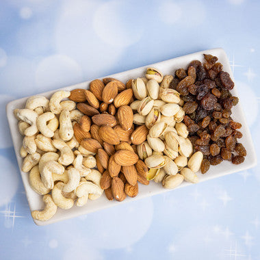 Dry Fruits With Sweets And Chocolates