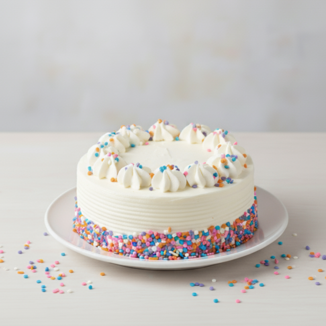 Vanilla Double Celebration Cake