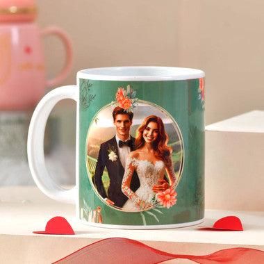 Anniversary Gift of Photo Mug with Kit Kat Chocolates and Choco Pie